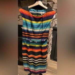 Soho Apparel Ltd. NWT Multicolor Striped Dress